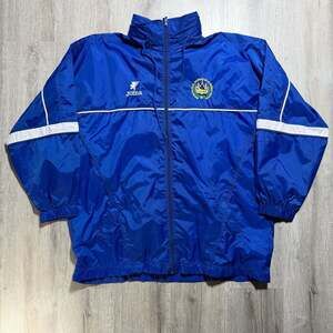 Vintage Joma El Salvador National Football Team Windbreaker Jacket Size XL